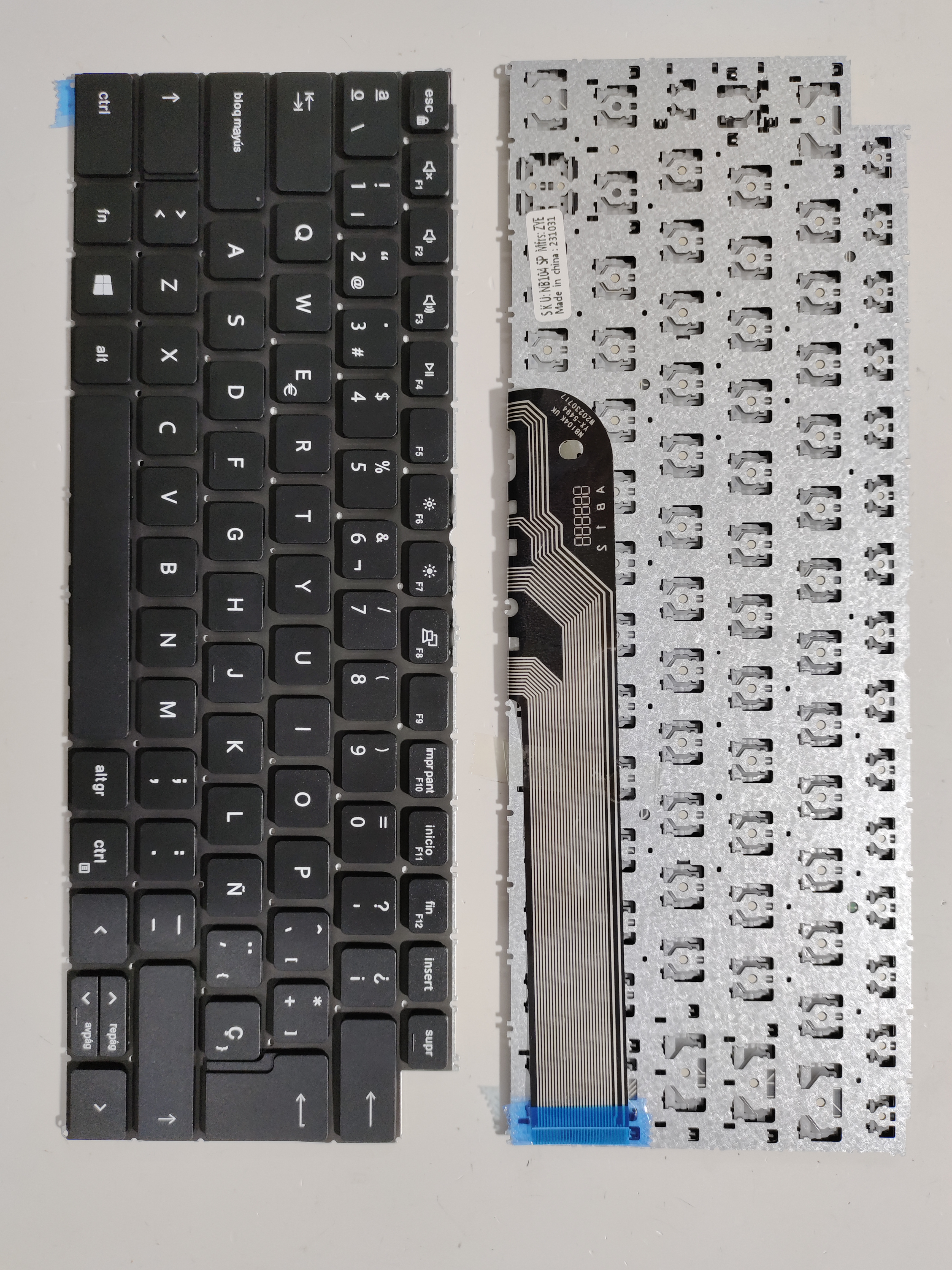 Picture of New Replacement Laptop Keyboard For DELL 3411/3415/P144G/Latitude 3420 5410 5418 BLACK (OEM) SP Layout